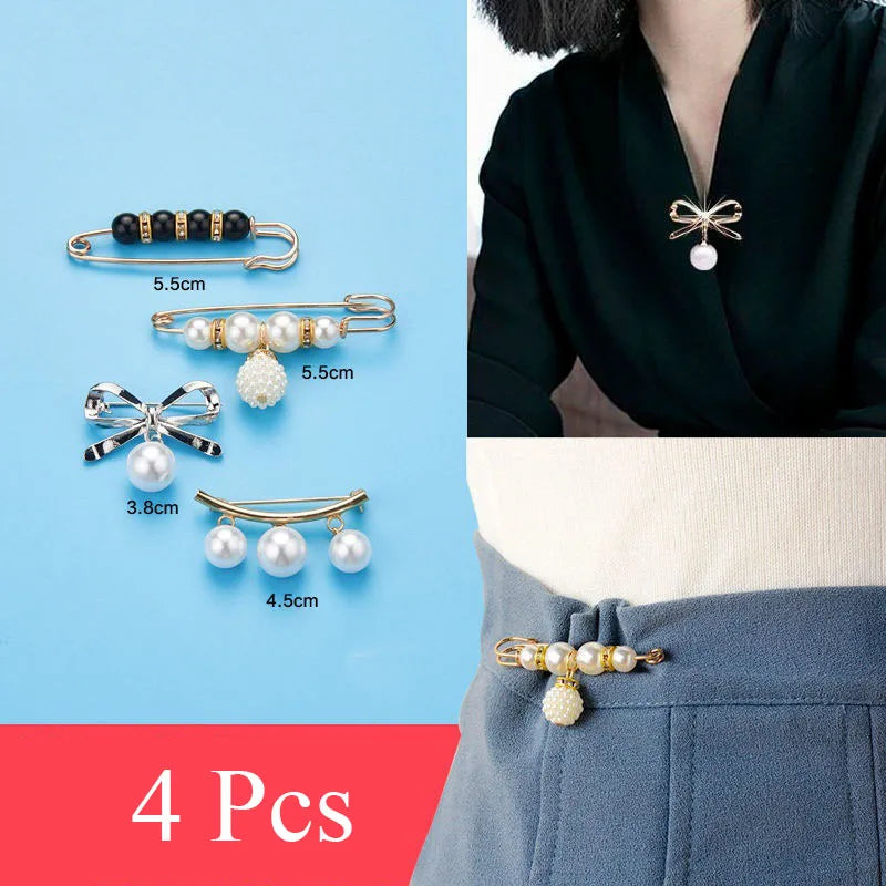 Geometric Brooch Set for Women, Fixed Clothes Lapel Pins Jewelry Gift