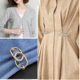 Geometric Brooch Set for Women, Fixed Clothes Lapel Pins Jewelry Gift
