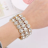Women's Rhinestone 8 Shape Crystal Bracelet
