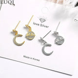 Women's Shining Planet Stud Earrings