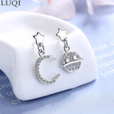 Women's Shining Planet Stud Earrings