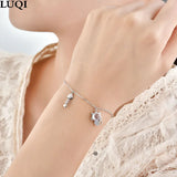 S925 Silver Plated Fish Bone Cat Personality Bracelet Gift