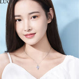 Women's S925 Silver Ice Cream Pendant Necklace