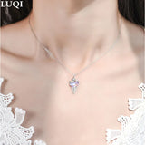 Women's S925 Silver Ice Cream Pendant Necklace