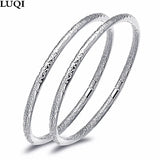 Women's S925 Silver Bohemian Open Bracelets QIANXI