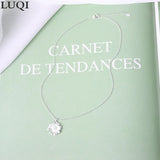 S925 Silver Sunflower Pendant Necklace