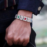 Stainless Steel Couple Bracelet Retro Domineering Jewelry Gift