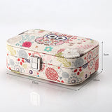 Women's Jewelry Organizer Travel Case Portable Storage