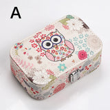 Women's Jewelry Organizer Travel Case Portable Storage