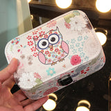 Women's Jewelry Organizer Travel Case Portable Storage