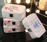 Women's Jewelry Organizer Travel Case Portable Storage