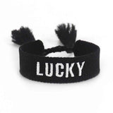 Friendship Charm Bracelet Embroidery Tassel Retro Couple Braided Jewelry