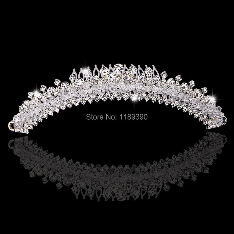 Crystal Wedding Bridal Rhinestone Tiaras Headpieces Hair Accessories