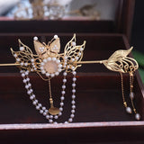 Butterfly Tassel Hairpin Ancient Hair Accessories