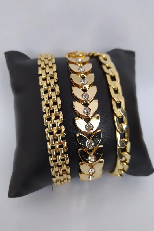 Women's Plated Kombin Bracelet Stylish and Elegant