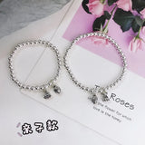 Natural Stone Couple Bracelets for Women