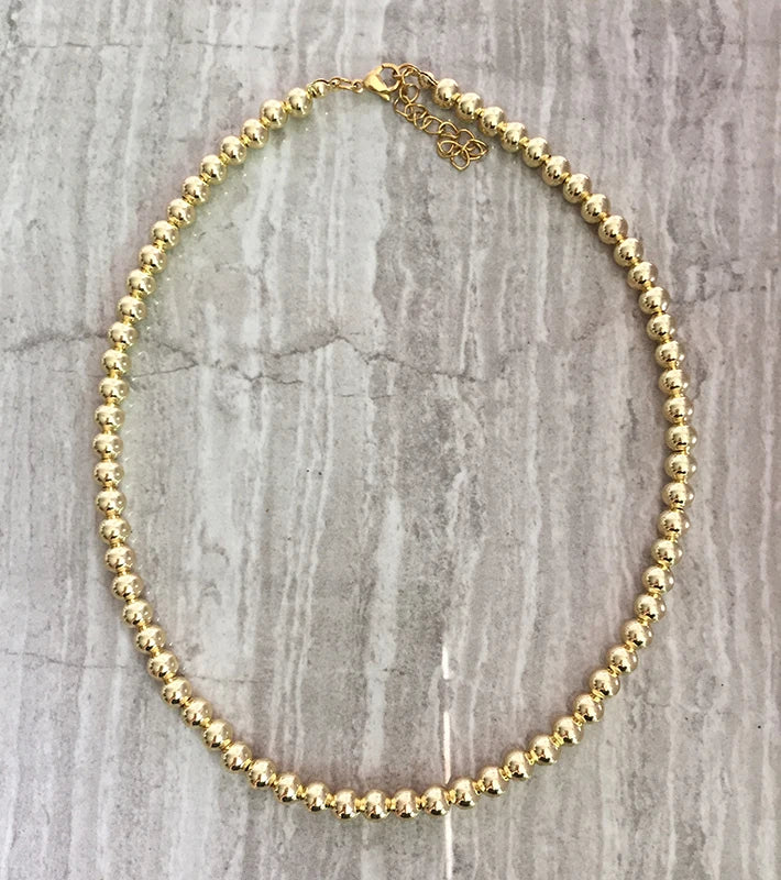 Bohemian Beaded Necklace Chokers, Summer Jewelry for Women