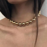 Bohemian Beaded Necklace Chokers, Summer Jewelry for Women