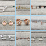 Spanish Bear 925 Sterling Silver Earrings Wedding Dating Punk Engagement Girls