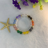 Tiger Eye Stone Bracelet 7.5inch Chain Girl Gift Y894