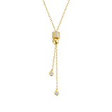 S925 Sterling Silver Necklace Zircon Diamond Wedding Jewelry