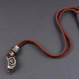 Statement Leather Necklace Choker Halloween Accessory