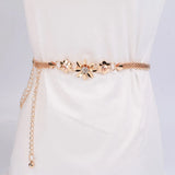 Women's Metal Chain Style Body Chain Dress Waist Belt