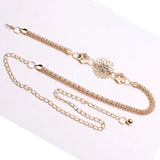 Women's Metal Chain Style Body Chain Dress Waist Belt