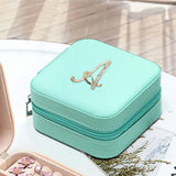 Women's Leather Jewelry Organizer Display Travel Jewelry Case Boxes