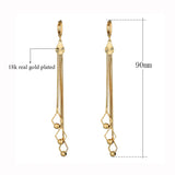 Tassel Drop Earrings For Women Kpop Bridal Party Jewelry EH334