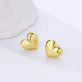 Heart Pendant Necklace S925 Sterling Silver Jewelry Set