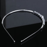 Crystal Zircon Alloy Headband Princess Bride Wedding Tiara