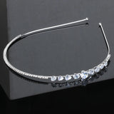 Crystal Zircon Alloy Headband Princess Bride Wedding Tiara