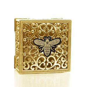 Women's Golden Jewelry Organizer Display Storage Box