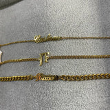 Stainless Steel Cuban Link Chain Bracelet Silver Jewelry