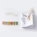 Multicolor Rhinestone Dental Grillz Hip Hop Party Body Jewelry