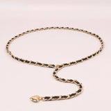 Women's Metal Belt Decoration Waist Chain Long Belt Dress Accessories