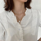 Natural Baroque Pearl Necklace Twisted Link Chain Choker