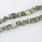 Natural Pyrite Freeform Beads for Women