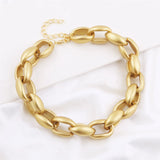 Colorful Acrylic Thick Necklace for Women Men Punk Choker