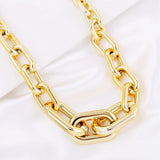 Colorful Acrylic Thick Necklace for Women Men Punk Choker