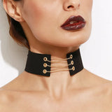 Women's Sexy Choker Collar Necklace Goth Punk Party Body Jewelry