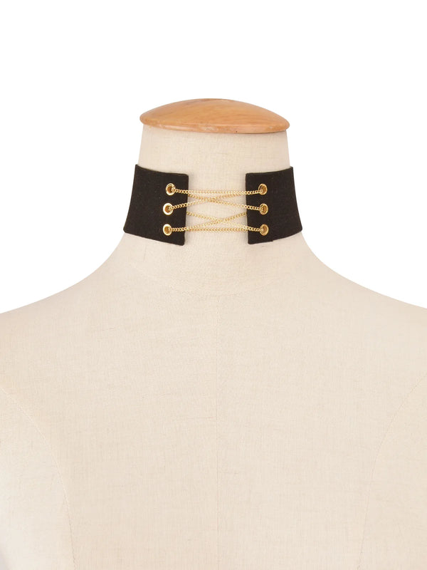 Women's Sexy Choker Collar Necklace Goth Punk Party Body Jewelry