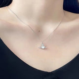 Women's Saturn Necklace Light Temperament Collar Chain Jewelry