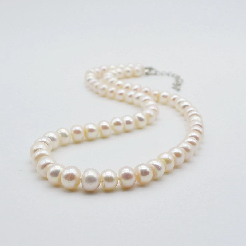 Freshwater Pearl Necklace 7-8mm White/Pink/Purple/Pearl Mother's Gift