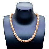Freshwater Pearl Necklace 7-8mm White/Pink/Purple/Pearl Mother's Gift