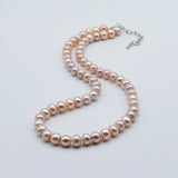 Freshwater Pearl Necklace 7-8mm White/Pink/Purple/Pearl Mother's Gift