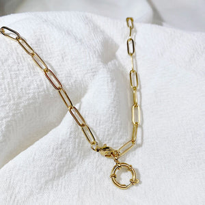 Women's Stainless Steel Chain Necklace Non-Fading Allergic-Free Jewelry