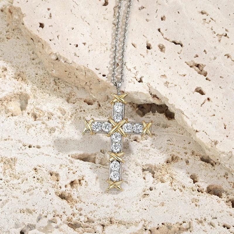 S925 Silver Necklace with Zircon High Jewelry