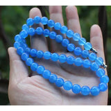 Women's Natural Mar Ball Necklace, High-quality Jewelry Accessories